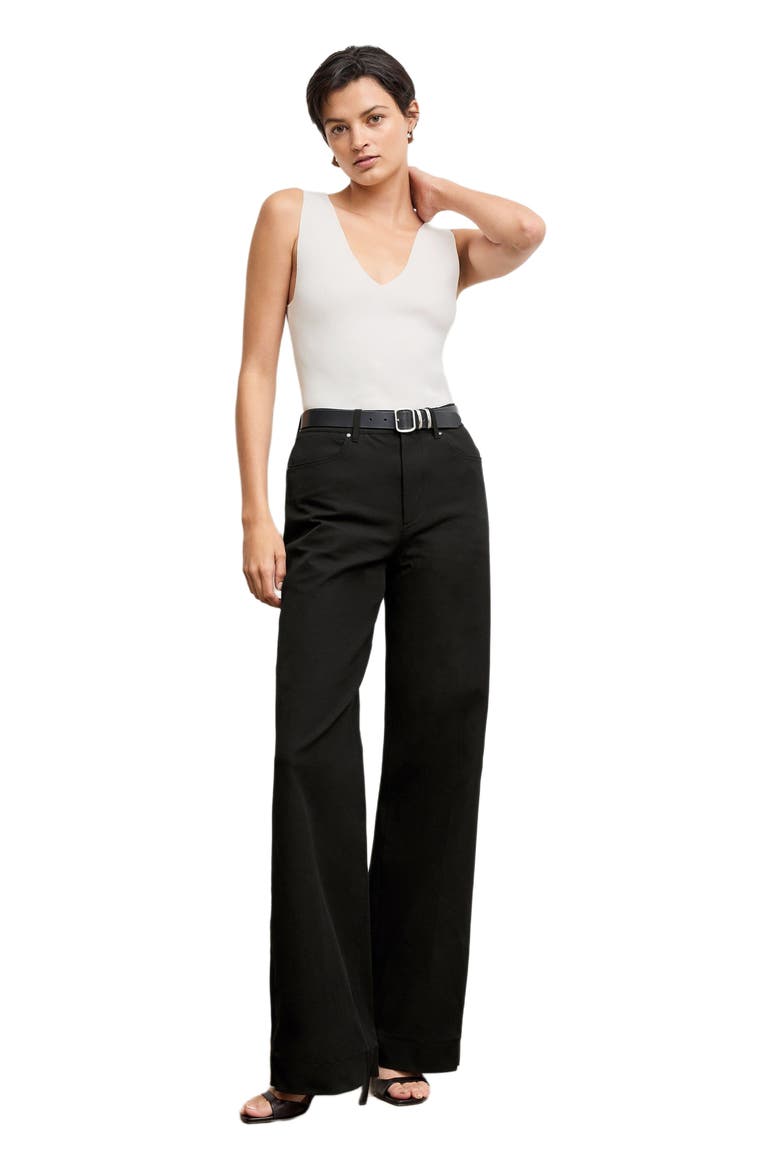 Milo Wide-Leg Jean, Main, color, Black