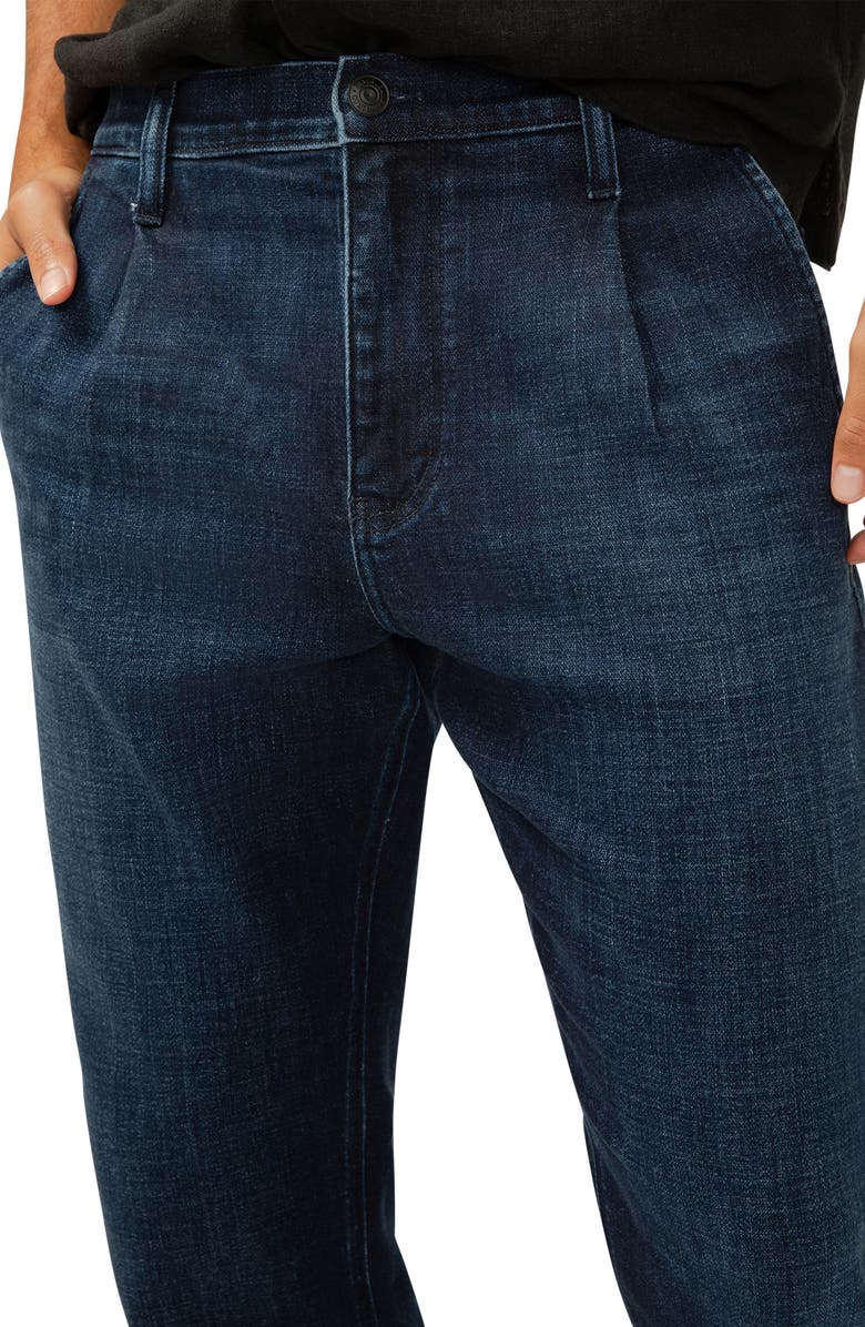 Silver Jeans Co. Pleated Denim Pants, Alternate, color, Indigo