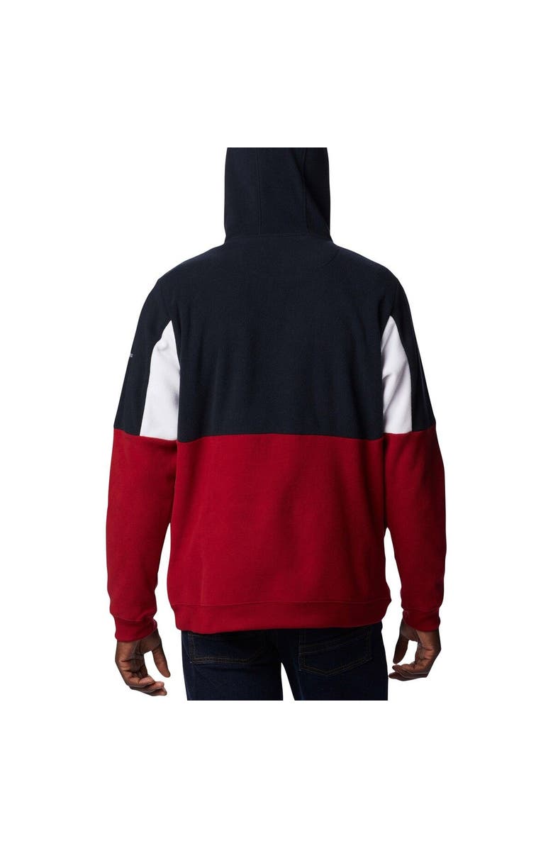 Columbia Men's Columbia Cardinal Arkansas Razorbacks Lodge Quarter-Zip Hoodie, Alternate, color, Cardinal