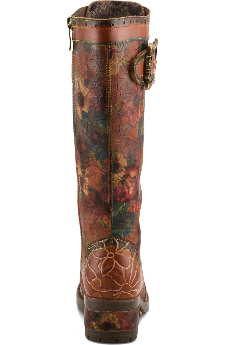 L'Artiste by Spring Step Kisha Fall Knee High Boot, Alternate, color, Camel Multi