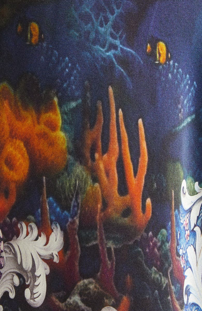 Camilla Bias Cut Silk Charmeuse Slipdress, Alternate, color, Song Of Saint Anthony