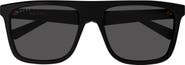 Gucci 57mm Square Sunglasses