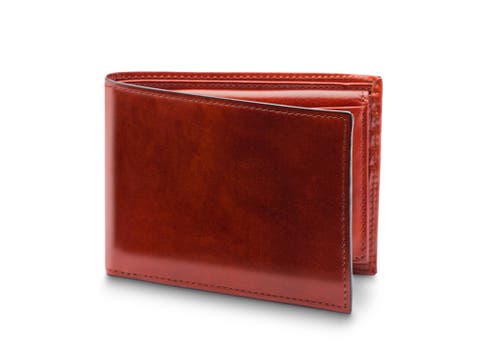 Old Leather Italia Credit Wallet W/id Passcase - Rfid