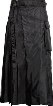 【sacai】Belted Pleated Midi Skirt Sacai Belted Pleated Midi Skirt | Nordstrom