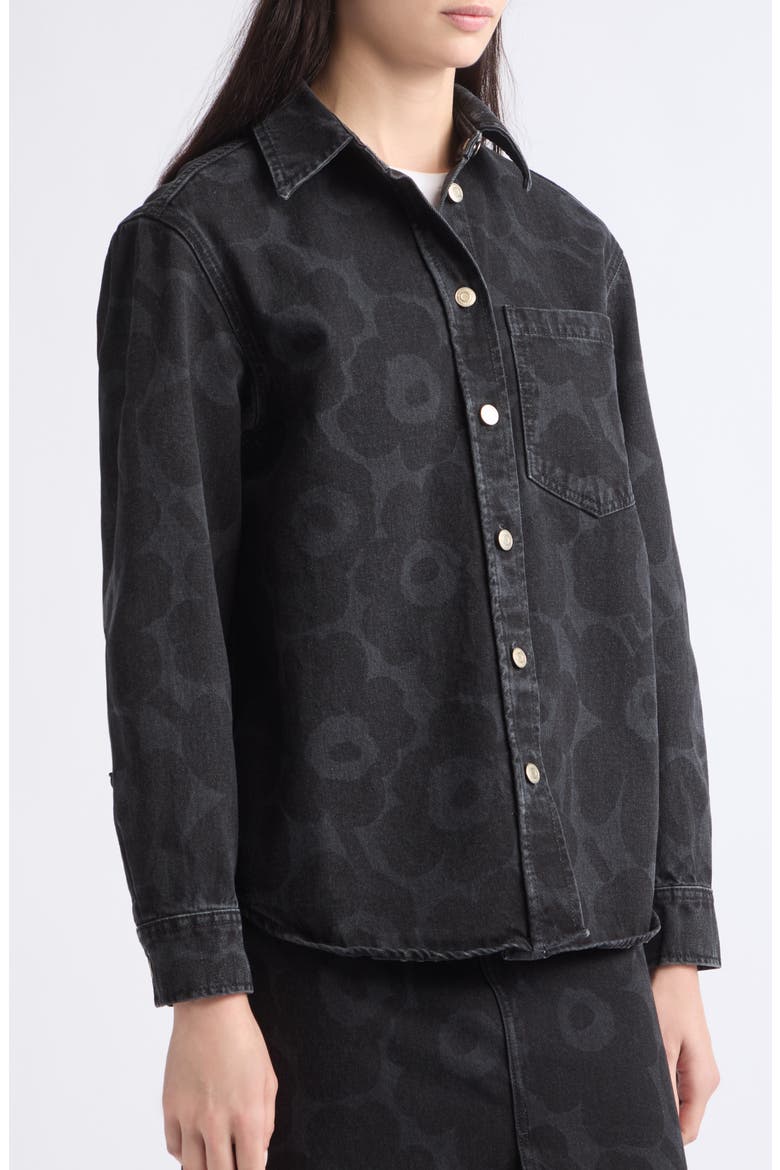 Maridenim Unikko Button-Up Shirt, Alternate, color, WASHED BLACK
