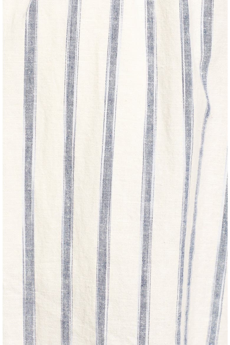 Ikat Stripe Tie Front Culotte Jumpsuit, Alternate, color, IKAT STRIPE