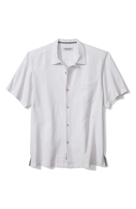 Coconut Point Palm Isle Button-Up Shirt (Big & Tall)