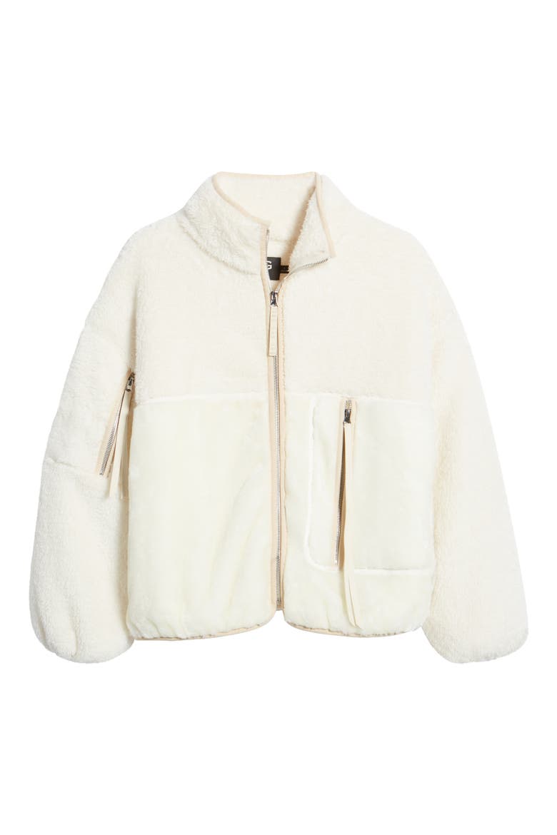 Marlene II Fleece Jacket, Alternate, color, CREAM