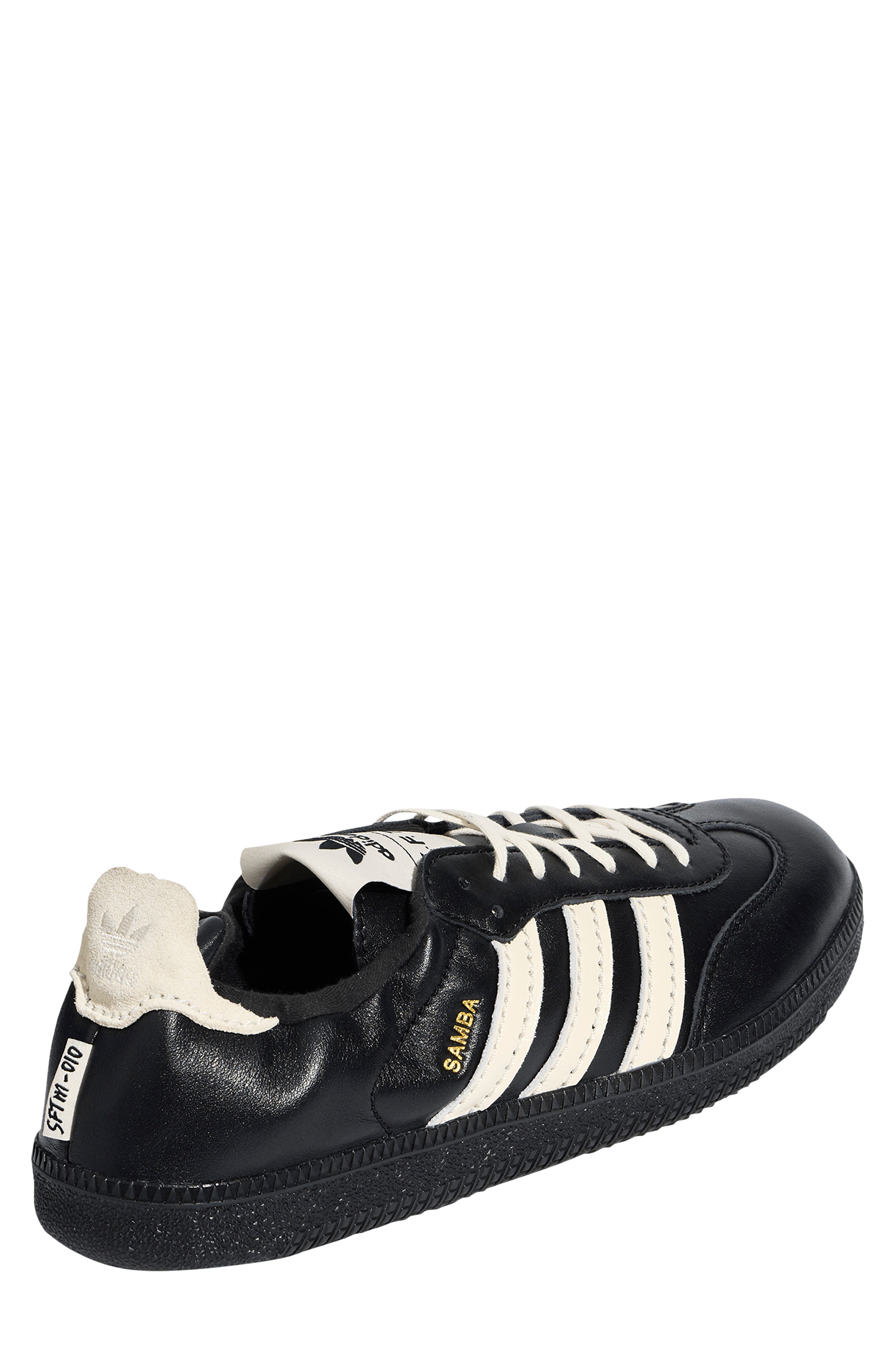x Song for the Mute Samba OG Sneaker, Alternate, color, BLACK/ CREAM WHITE/ GOLD