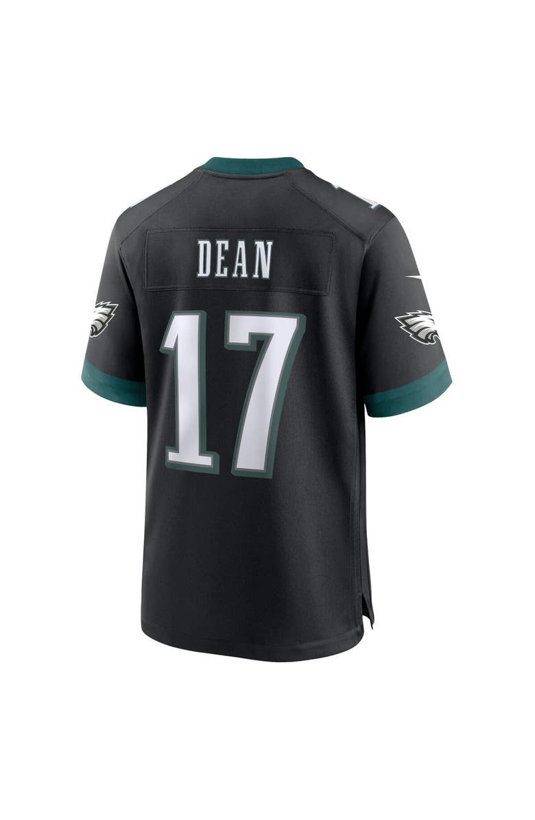 Nike Men's Nike Nakobe Dean Black Philadelphia Eagles Alternate Game Jersey, Alternate, color,