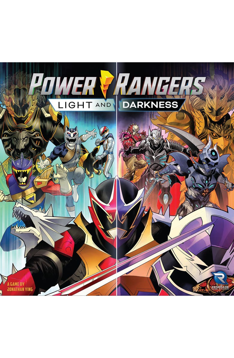 Renegade Game Studios Power Rangers Heroes Of The Grid Light & Darkness Expansion, Alternate, color, Multicolored