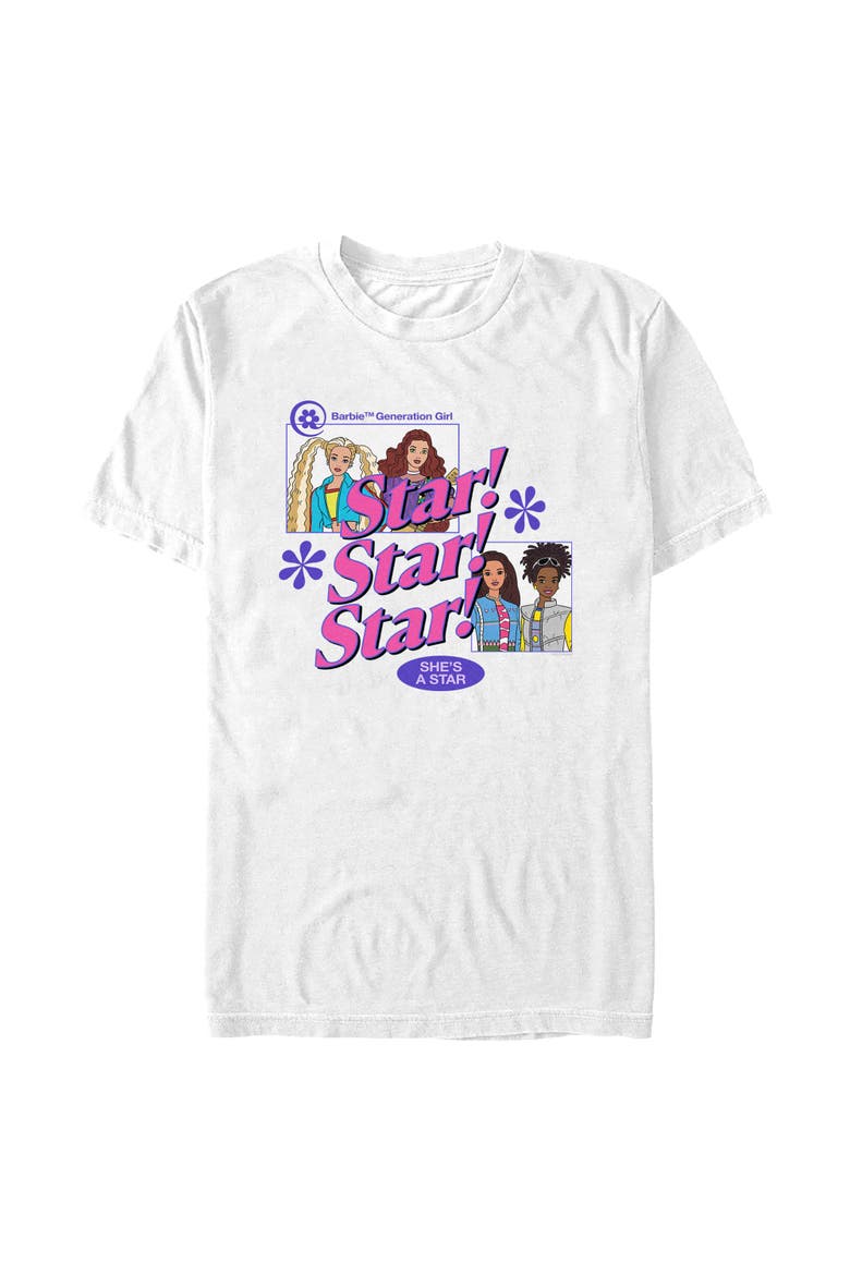 Men's She Is a Star T-Shirt, Main, color, White