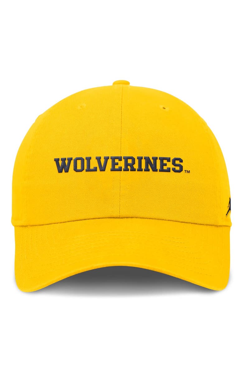 Jordan Brand Men's Jordan Brand Maize Michigan Wolverines Club Tri-Glide Adjustable Hat, Alternate, color, Maize