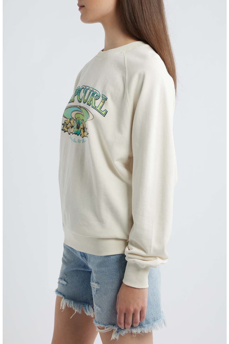 Catalina Island Graphic Sweatshirt, Alternate, color, BONE