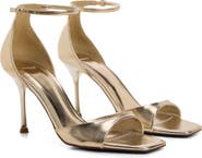 MANGO Ankle Strap Stiletto Sandal