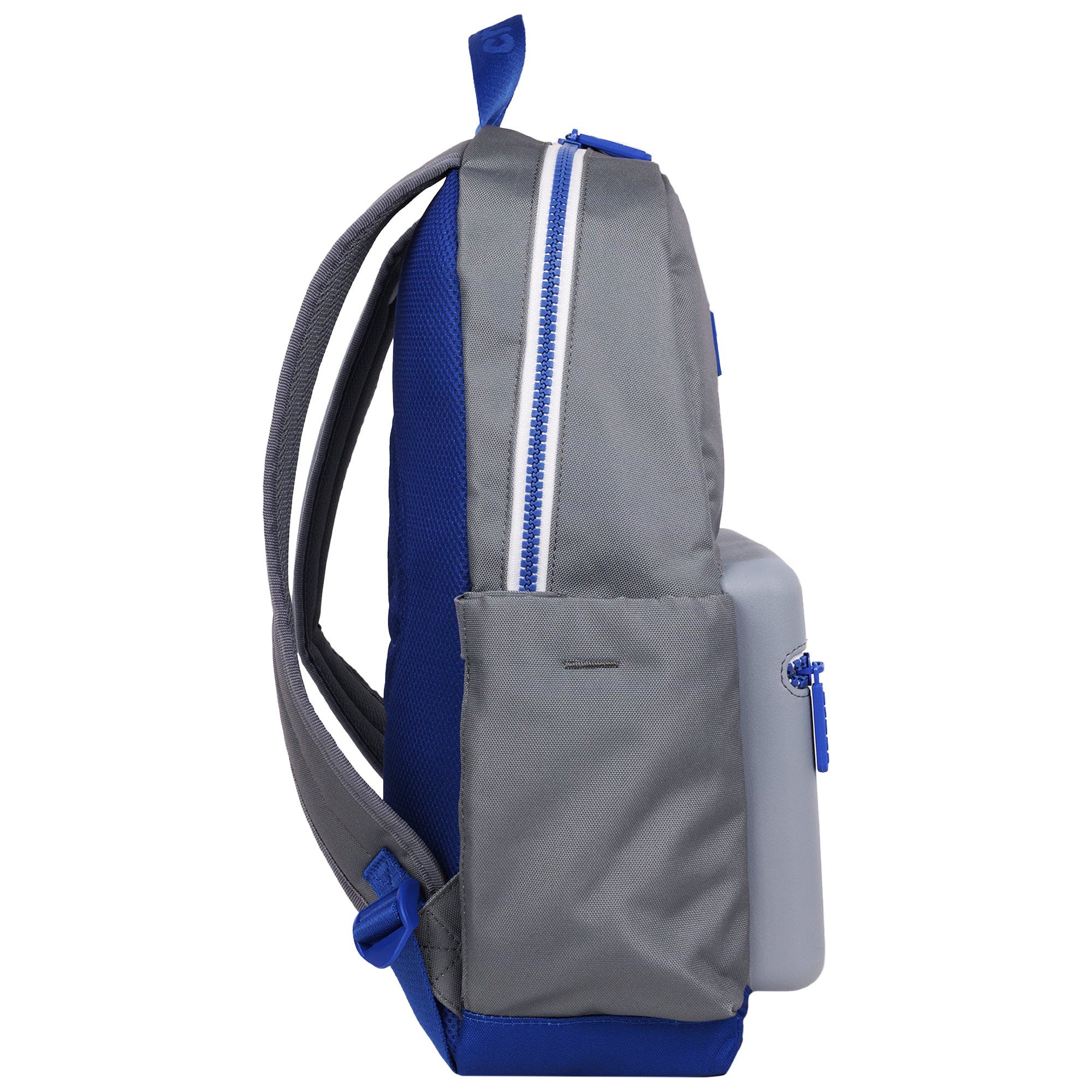 CROCS Lightweight Backpack with Molded Front Storage Pocket, Alternate, color, Grey/Multi