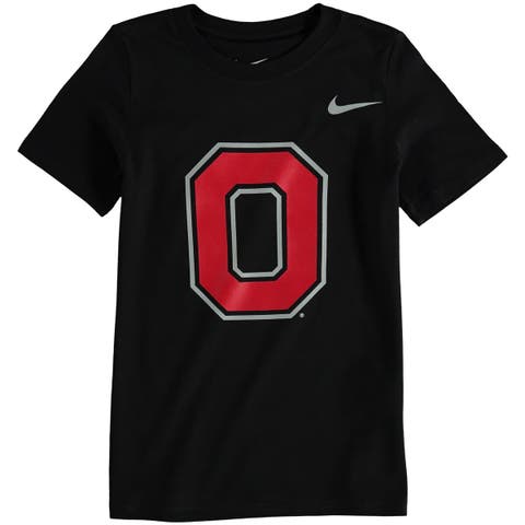 Preschool Nike Black Ohio State Buckeyes Logo T-Shirt