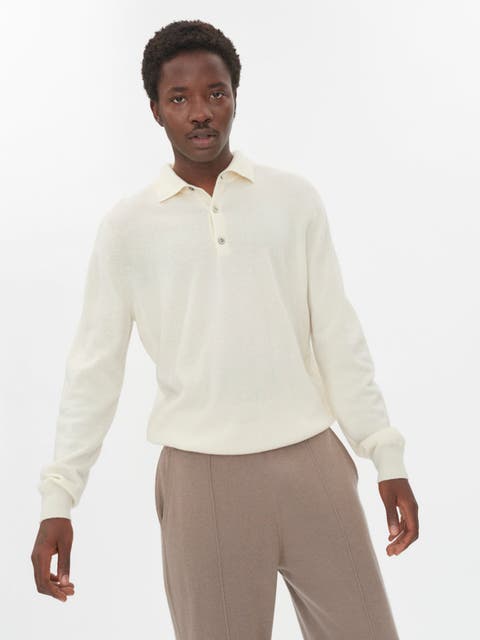White sweater button up hotsell