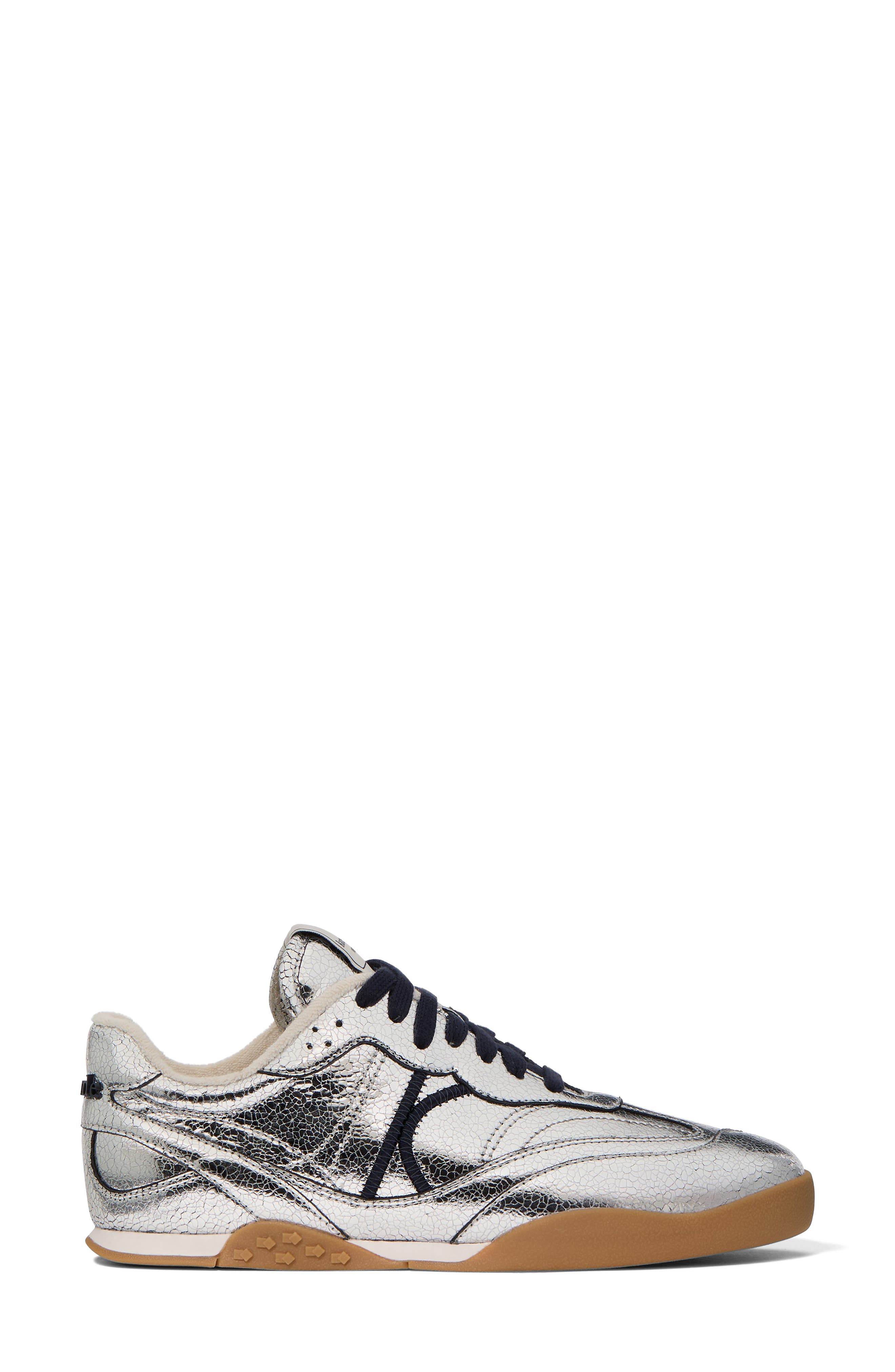 ks drift sneaker, Alternate, color, SILVER/ CAPTAIN NAVY
