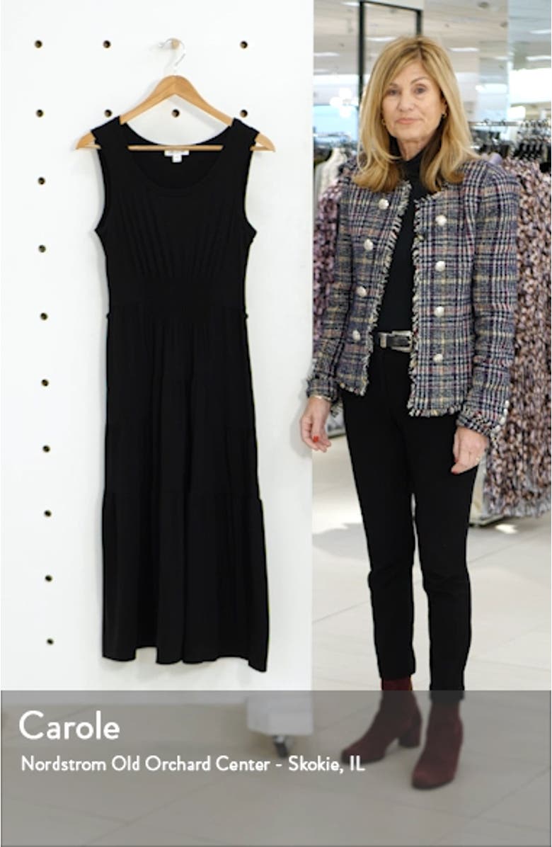 Kamala Tiered Ruffle Jersey Midi Dress, sales video thumbnail