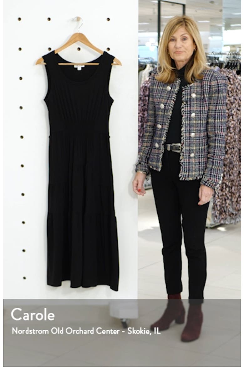 Kamala Tiered Ruffle Jersey Midi Dress video