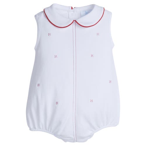 Little English Babies'  Kids' Embroidered Peter Pan Bubble