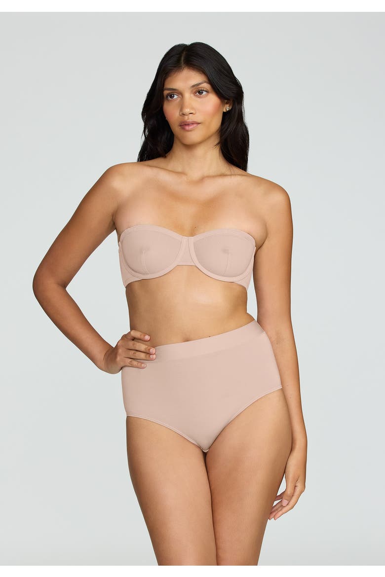 The Strapless Convertible, Alternate, color, SAND