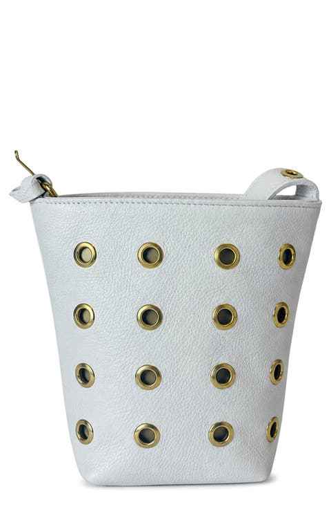 Claudia Studded Leather Shoulder Bag