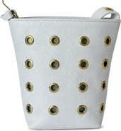 Persaman New York Claudia Studded Leather Shoulder Bag