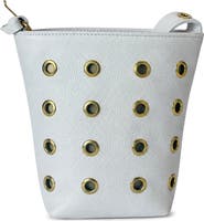Persaman New York Claudia Studded Leather Shoulder Bag
