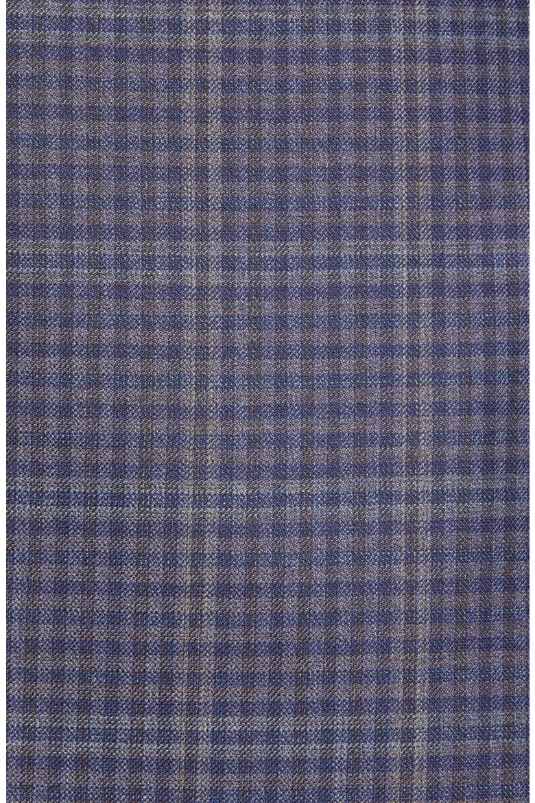 Sienna Soft Classic Fit Microcheck Wool Sport Coat, Alternate, color, BROWN