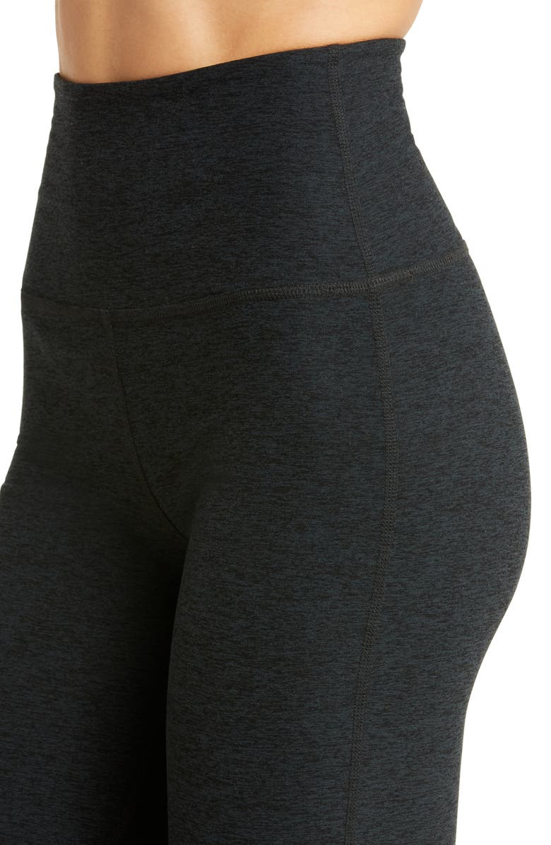 Beyond Yoga Space Dye High Waist Retro Crop Flare Pants, Alternate, color, 