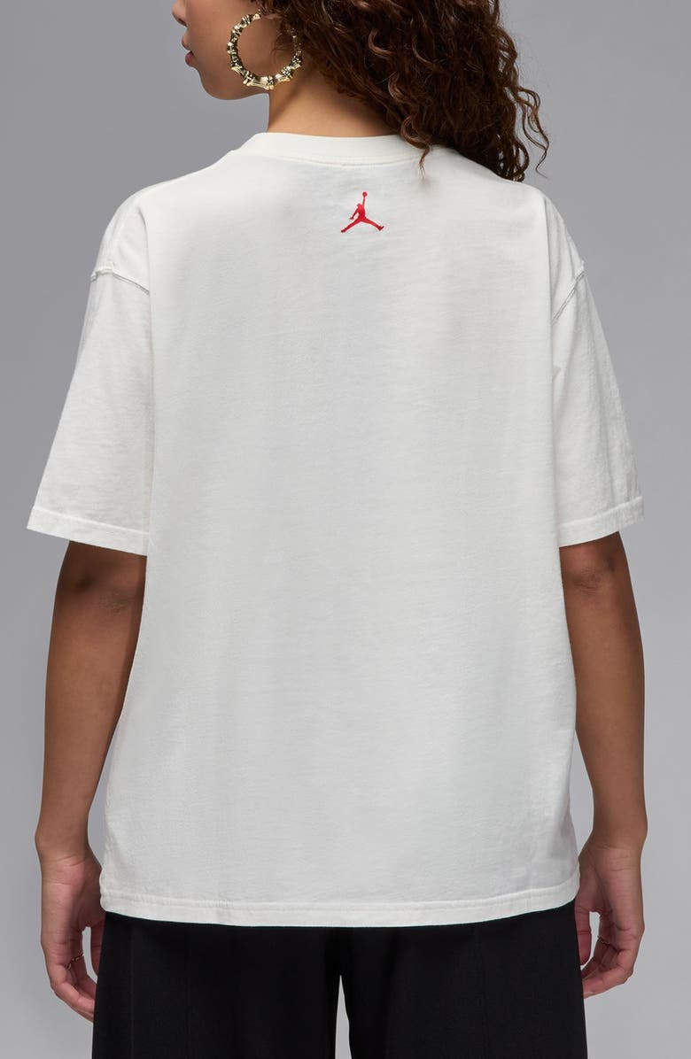 Jordan Shooting Threes Graphic T-Shirt, Alternate, color, Sail