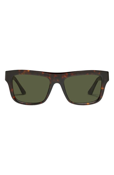 Dealer's Choice 55mm Polarized Square Sunglasses
