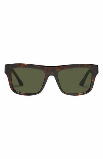 QUAY Dealer's Choice 55mm Polarized Square Sunglasses