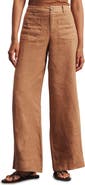 Sanctuary The Marine Linen Wide Leg Pants