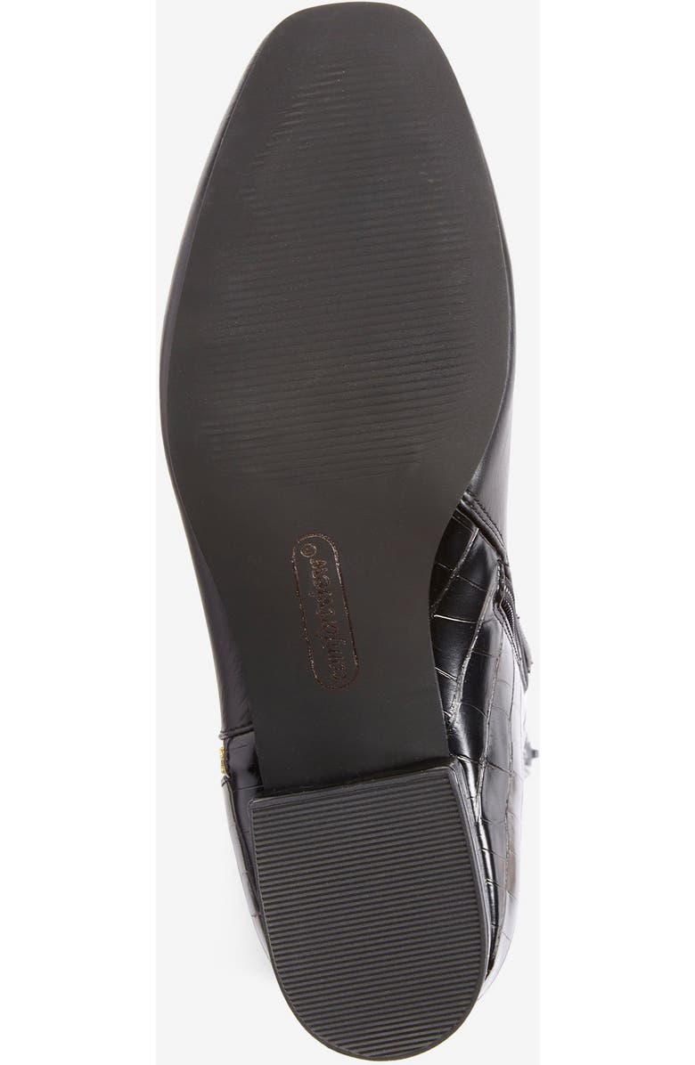 Comfortview The Emerald Wide Calf Boot, Alternate, color, Black Croco