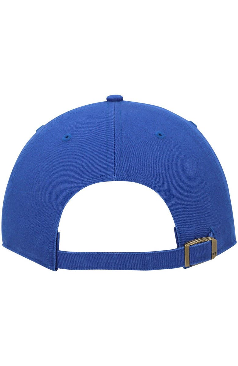 '47 Men's '47 Royal Dallas Mavericks Clean Up Wordmark Adjustable Hat, Alternate, color, Royal