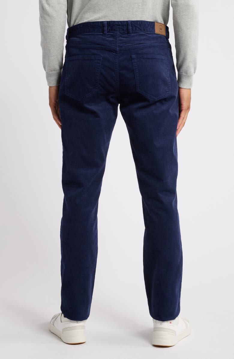 Peter Millar Superior Soft Stretch Corduroy Pants, Alternate, color, Navy