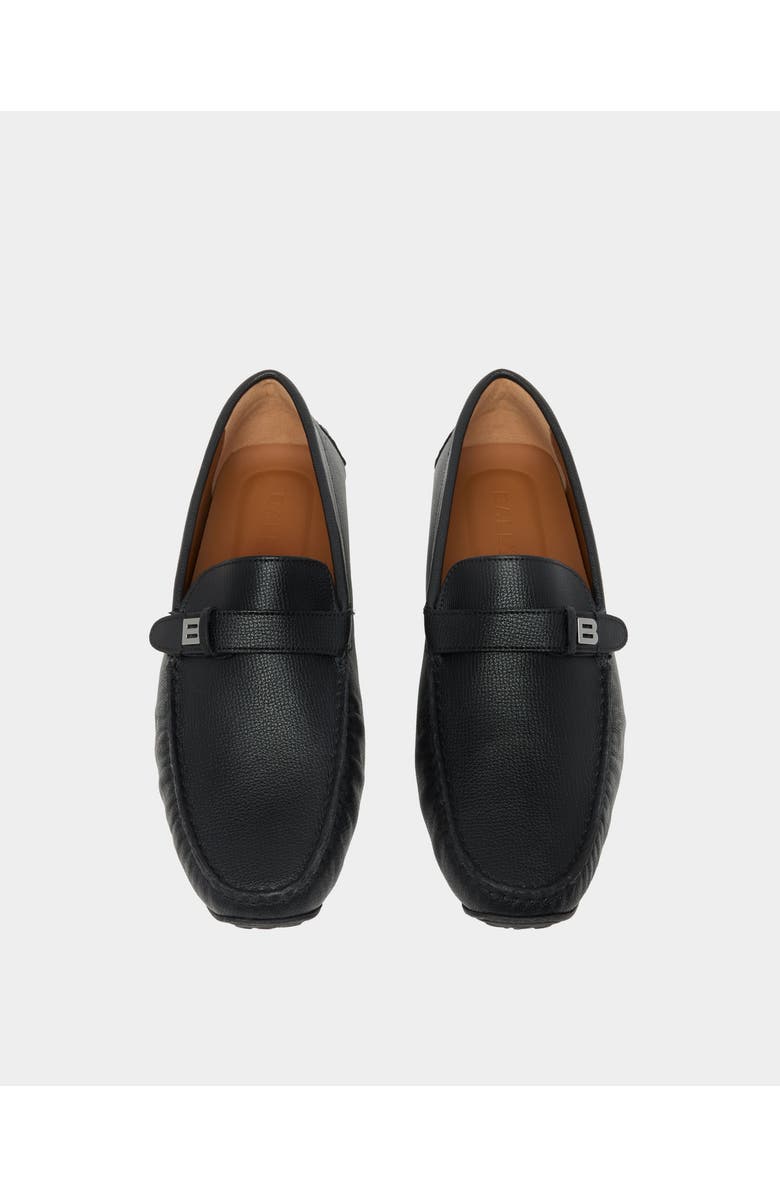 Bally Pilot Driver in Grained Leather, Alternate, color,