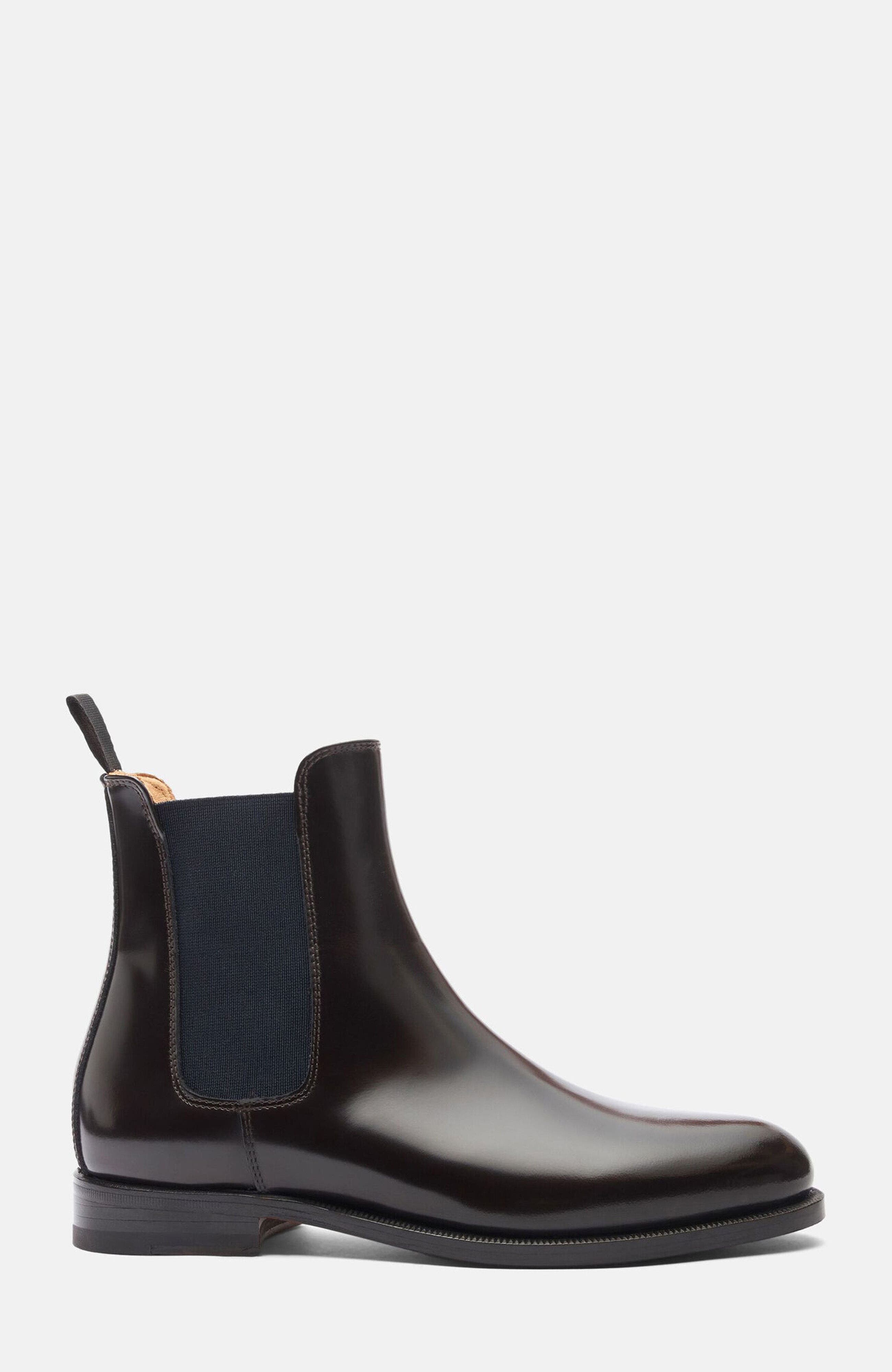 Elena Chelsea Boots, Alternate, color, Brown - Calf