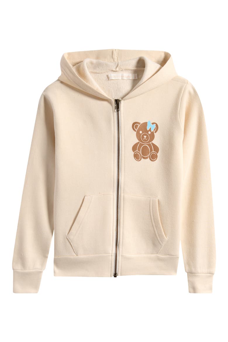 Kids' Graphic Hoodie, Main, color, COCONUT WHITE