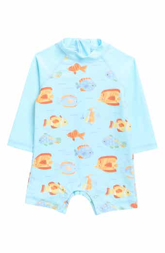 Little Me Fish One-Piece Rashguard