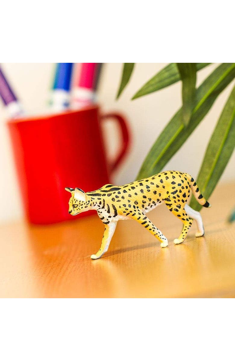 Safari Ltd. Serval Kids Toy Figure, Alternate, color, NO COLOR