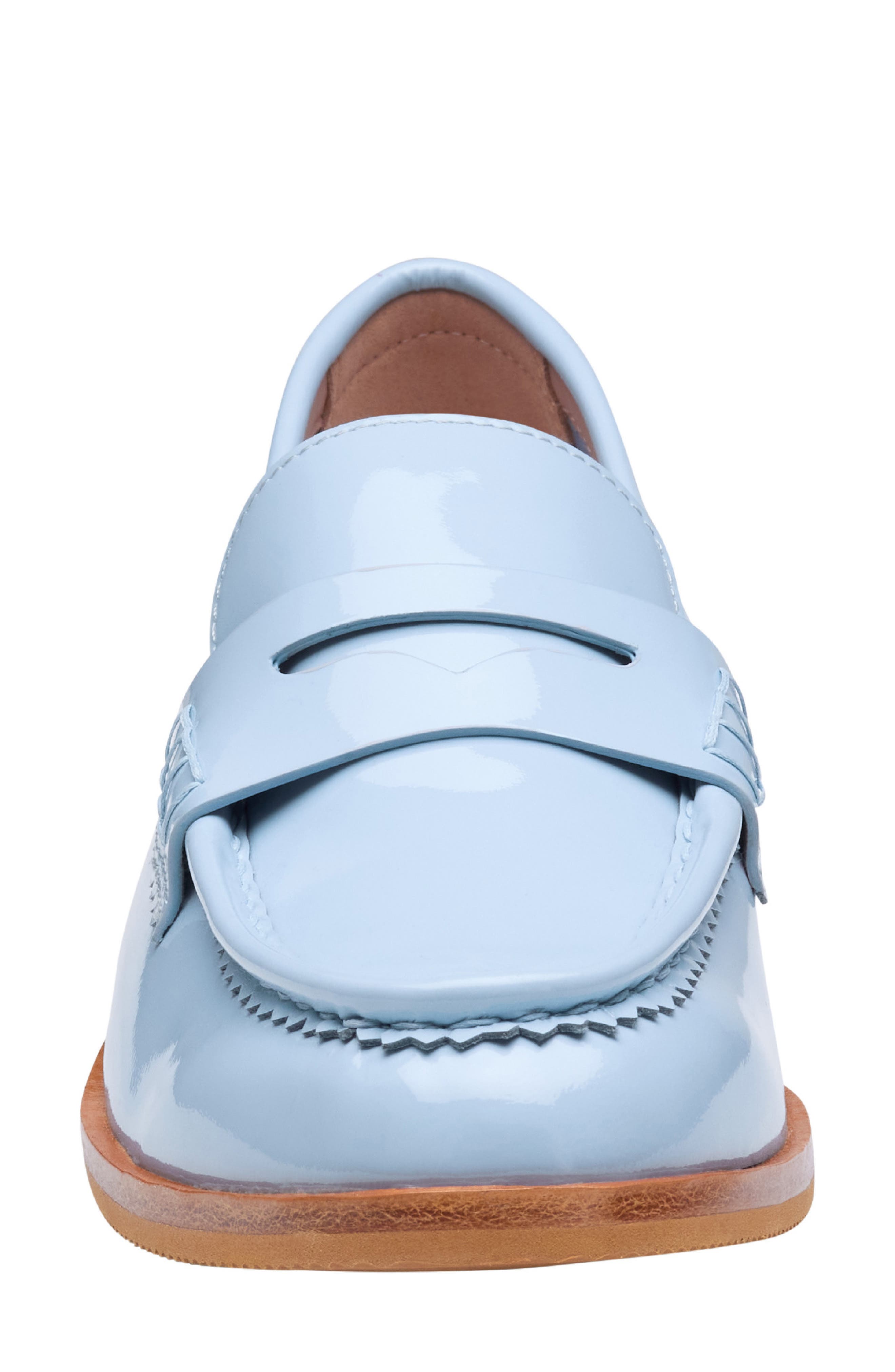 Johnston 
Murphy Gillian Patent Leather Penny Loafer, Alternate, color, 