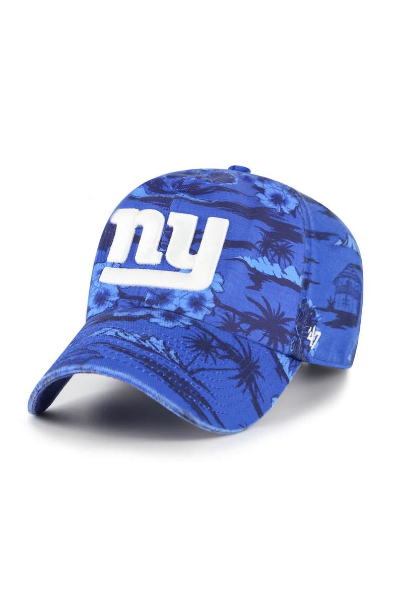 '47 Men's '47  Royal New York Giants Fiji Clean Up Adjustable Hat, Main, color, 