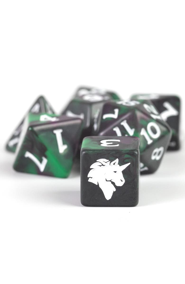 Dungeons & Dragons D&D Adventure Dice Legend Of Drizzt 16Pc Rpg Set, Alternate, color, Multicolored