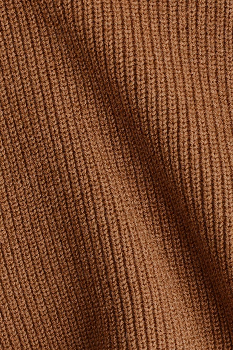 Shoulder-pad Jumper, Alternate, color, Brown