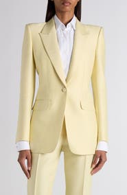 TOM FORD Strong Shoulder Wool & Silk Radzimir Jacket