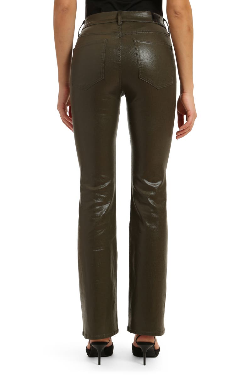 Mavi Jeans Maria Bootcut Jeans, Alternate, color, Slit Khaki Jeather